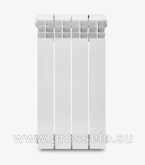 Радиатор алюминиевый 500/100 4 сек Grosseto