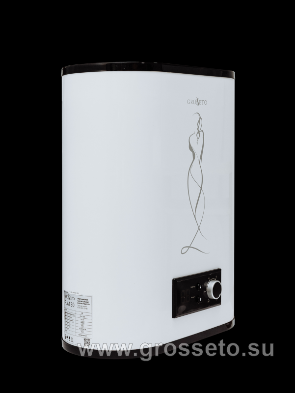 Водонагреватель электрический GROSSETO Flat-30 DRY