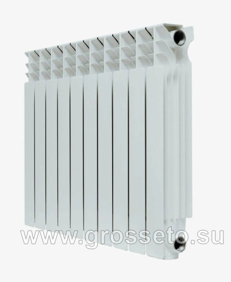 Радиатор алюминиевый 500/100 10 сек Grosseto