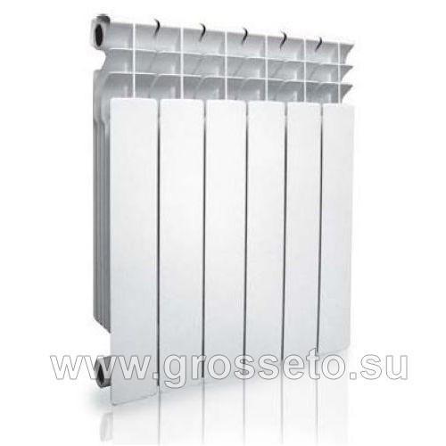 Радиатор алюминиевый 500/100 6 сек Grosseto